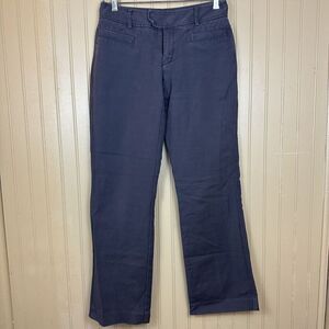 Eddie Bauer Blakely Fit Straight Leg Pant Size 4 Gray
